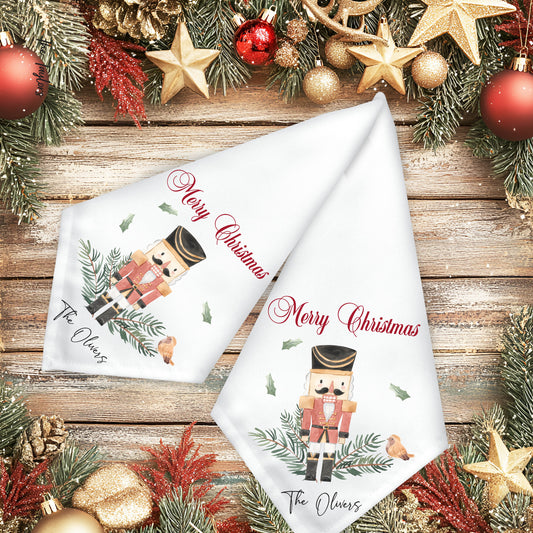 Personalised Christmas Nutcracker Design Design Napkin