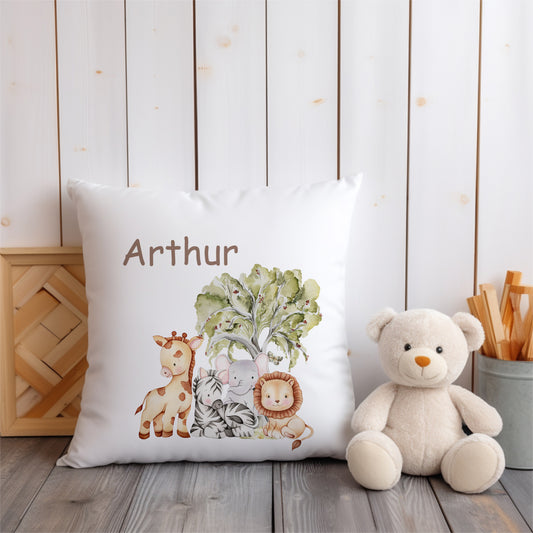 Forest Design Safari Nursery Cushion Set