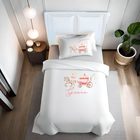 Fairytale Princess - Personalised Duvet Cover Set