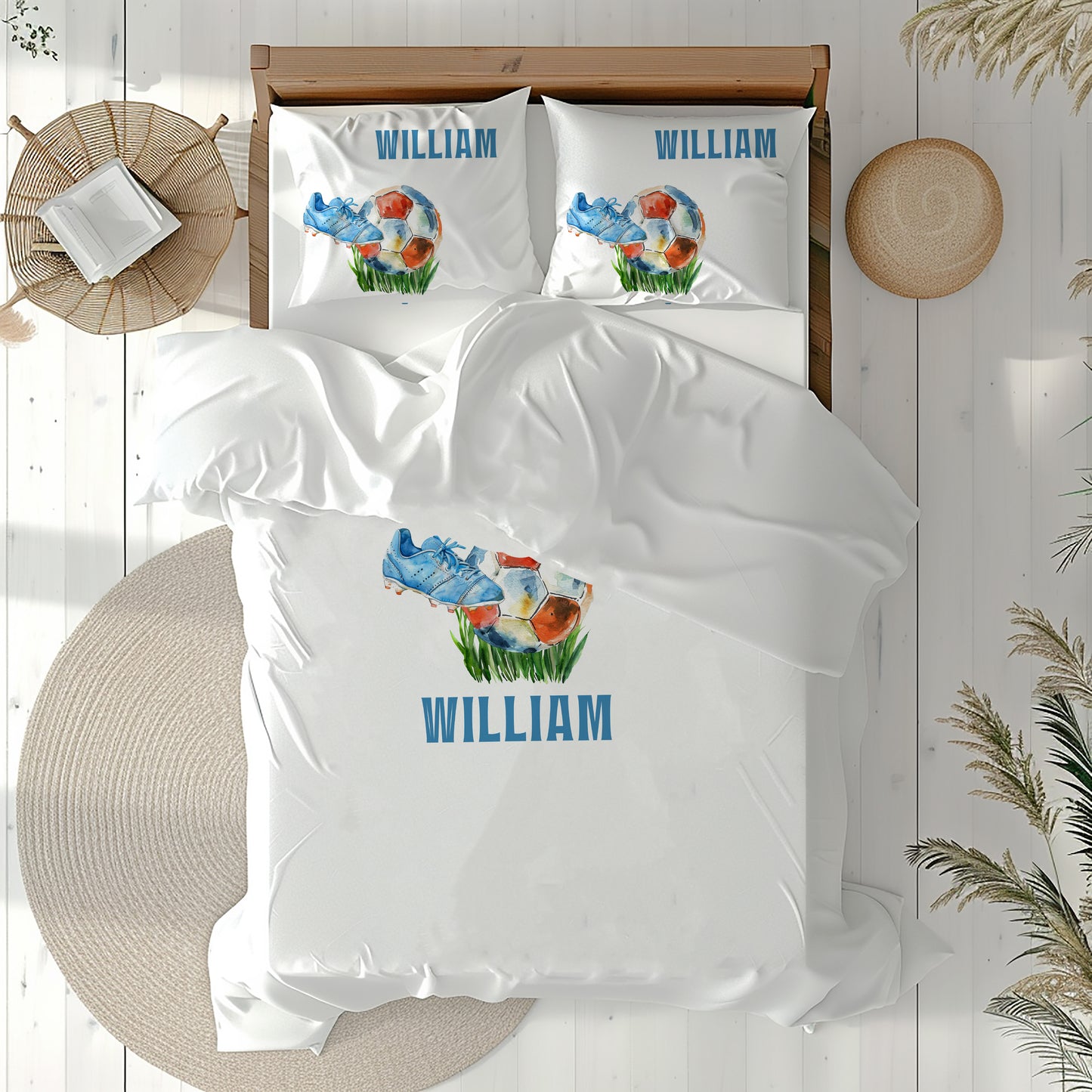Future Footballer - Personalised Duvet Cover Set