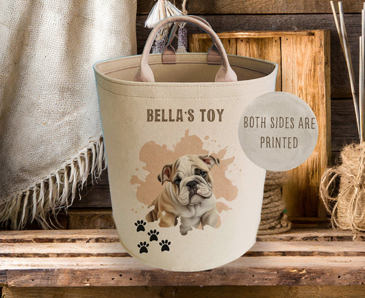 Personalised Own Photo Dog Blanket with Customised large Toy Bag