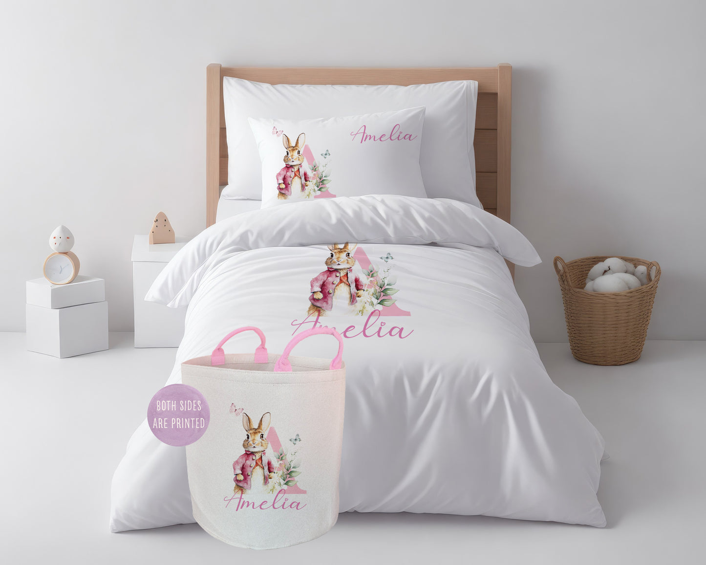 Little Bunny - Personalised Duvet Cover Set