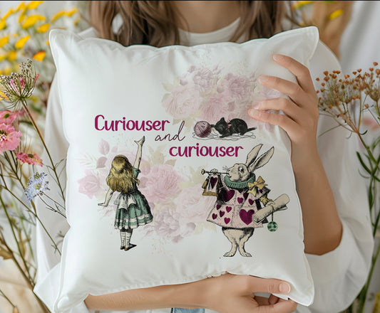 Alice in Wonderland Theme Cushion Room Decor,