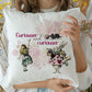 'Have I Gone Mad?' Alice in Wonderland Cushion Room Decor