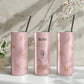 'The Bride' 20oz Skinny Tumbler Pink