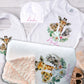 Personalised Safari Animals Baby Outfit Set