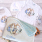 Blue Bunny - Personalised Baby Blanket Gift Set