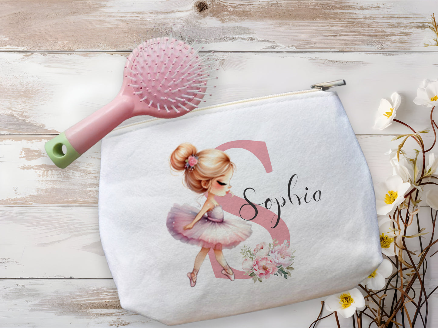 Ballerina Pink Makeup Bag