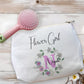 Flower Girl Wreath Makeup Bag