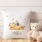 Stars Pooh Bear and Friend Nursery Cushion Comforter Set