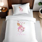 Pink Dancing Pink Ballerina - Personalised Kids Duvet Cover Set