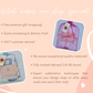 Custom named Adorable  Bunny Print Baby Nappy Caddy Organiser - Personalised