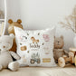 Personalised Farm Animals Design  Soft Nursery Cushion