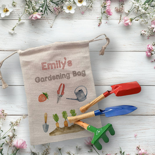 Garden Design Personalised Kid's Gardening Set Tool Kit