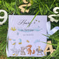 Personalised Forest Party Animals Design Birthday Memory Book with Ribbon