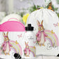 Rainbow Theme Personalised Lunch Bag Bottle PE Set