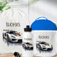 Sports Car Personalised Lunch Bag Bottle PE Set