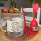 'Smile More'  Glass Tea Mug Gift Set With Infuser