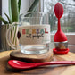 'Be Real' Glass Tea Mug Gift Set With Infuser