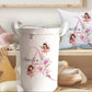 Personalised Pink Initial Fairy Large Toy basket Gift Set With Cushion