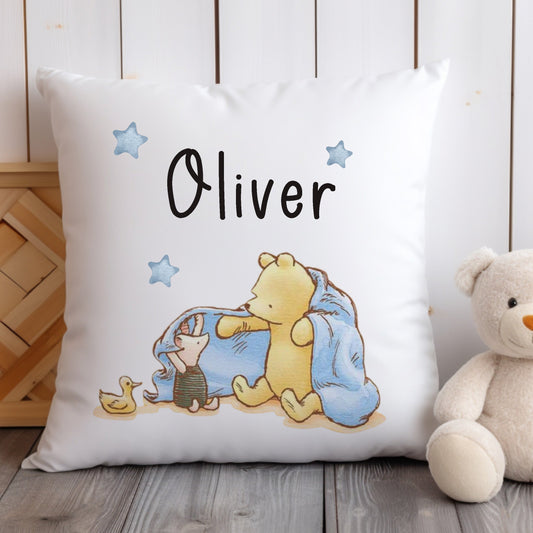 Pooh Bear Theme Nursery - Personalised Duvet Cover Set