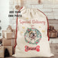 Special Delivery for Dog Add Your Own Photo Personalised Santa Sack