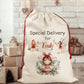 Personalised Special Delivery Fairy Festive Santa Bag