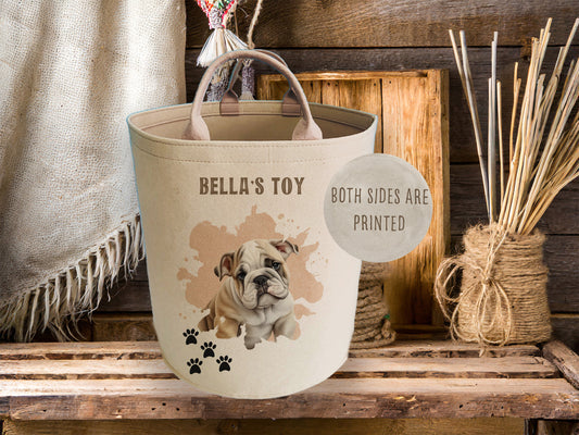 Personalised Own Photo Dog Blanket with Toy Bag