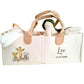 Safari Animals Baby Nappy Caddy Organiser - Personalised