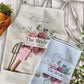 Personalised 'The Bride' Gift Linen Apron Gift Set