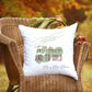 Personalised "to have and to hold" Couple Wedding Floral Gift Cushion