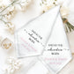 Personalised Custom made Elegant  Wedding Napkin Set for any Occasions