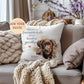 Personalised Portrait Print Dog Lovers Memory  Cushion