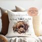 Personalised Dog memory Cushion Gift Set