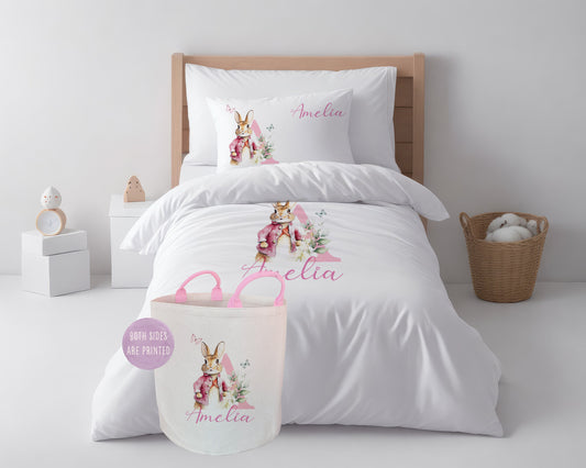 Little Bunny - Personalised Duvet Cover Set