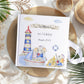 Personalised First Holiday Elephant Sailor  Memory Book with Ribbon