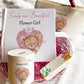 Flower Girl  teddy Bear - Personalised Kids Wedding Gift Bundle