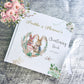 Twins Rabbit Christening Welcome Banner