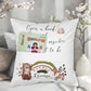 Forest Animals Rainbow Kids Personalised  Pocket Pillow