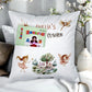 Personalised Custom Named Dancing Fairy Design Nursery Pocket Cushion