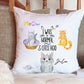 Crazy Cat Lady Personalised Cat Lovers Funny Cushion