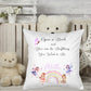 Fairy Princess Personalised Nursery Pocket Cushion