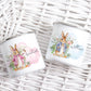 Dreamy Rabbit Cloud Personalised Mug With Coaster