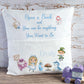 Alice in Wonderland Personalised Nursery Pocket Cushion