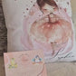 Personalised Dancing Ballerina Floral Nursery Cushion