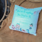 Alice in Wonderland Personalised Nursery Pocket Cushion