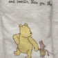 Pooh Bear and Pig Design Personalised Baby Blanket Set