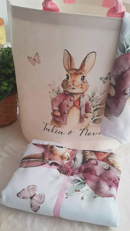 Little Bunny - Personalised Duvet Cover Set