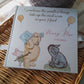 Pooh Bear Personalised Birthday Memory Book with Ribbon