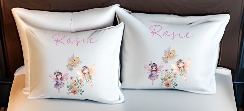 Floral Fairy Friends - Personalised Duvet Cover Set